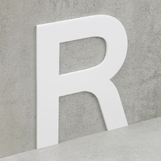 Kleurstaal - 5mm wit acrylaat (glans)