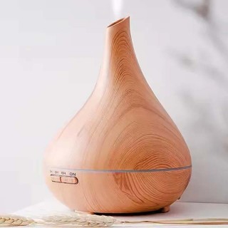 Aroma Diffuser Balans - 400ml geurverspreider en luchtbevochtiger - Lichtbruin