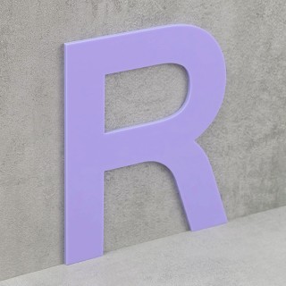 Kleurstaal - 3mm pastel lila (acrylaat)