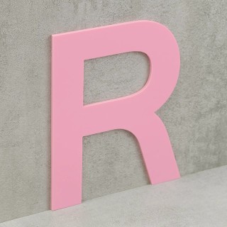 Kleurstaal - 3mm pastel roze (acrylaat)