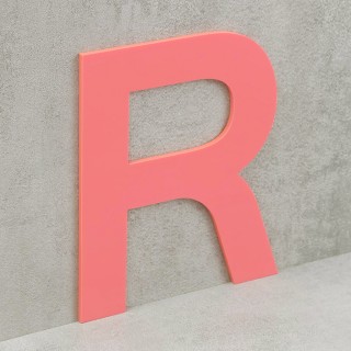 Kleurstaal - 3mm pastel zalmroze (acrylaat)