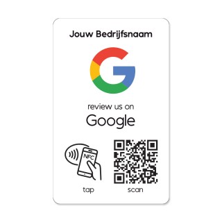 QR Code bordjes