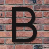 B