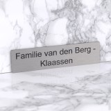 RVS Naamplaatjes