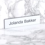 Kunststof Naamplaatje